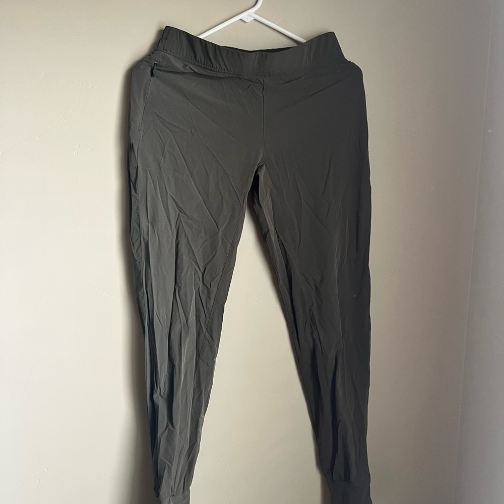 Green Nike Workout Pants